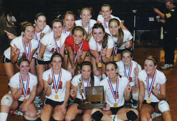 2009 Girls Volleyball Team 
